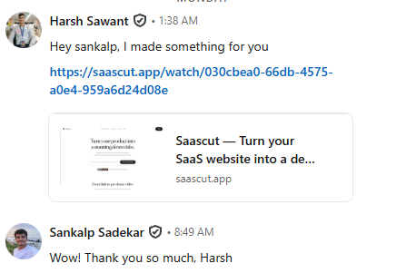 User Testimonial